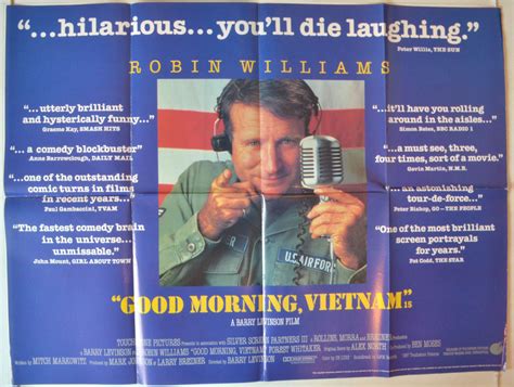Forrest gump vietnam quotations to help you with walter cronkite vietnam and famous vietnam: Good Morning Vietnam (Quotes Version) - Original Cinema Movie Poster From pastposters.com ...