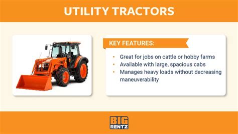 9 Types Of Tractors And Their Uses In Different Industries Bigrentz