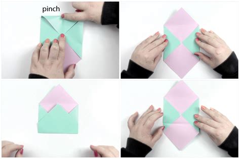 How To Fold An Envelope Out Of A Piece Of Paper Bmp Think