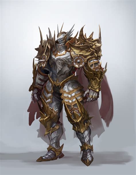 Artstation Knight Class Woong Seok Kim Knight Armor Fantasy Armor Fantasy Character Design