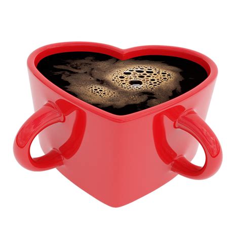 Heart Shaped Coffee Cup Red 2 3d Model Cgtrader