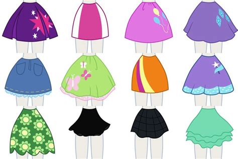 Eqg Dress Up Preview Skirts My Little Pony Poster My Little Pony