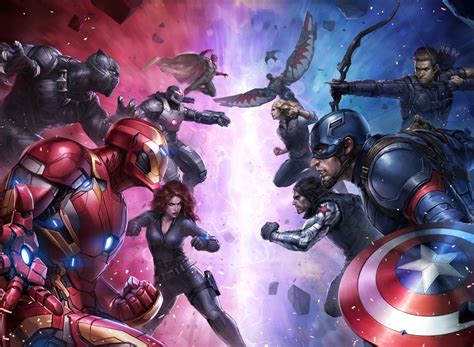 Wallpaper 1920x1407 Px Captain America Captain America Civil War Iron Man 1920x1407