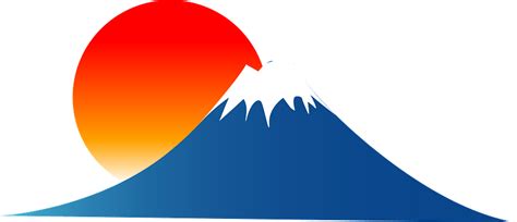 Mount Fuji At Sunrise Clipart Free Download Transparent Png Creazilla