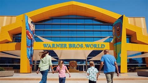 Park Overview Warner Bros World Abu Dhabi