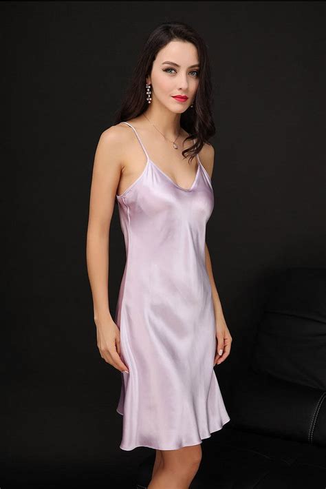 Beauty Collection Silk Chemise Night Gown Fashion