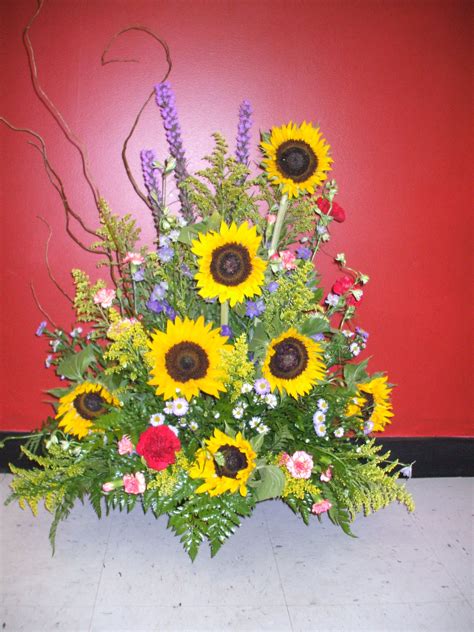 Fall Flower Arrangements For Church Altar Idalias Salon