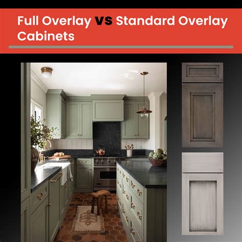 Full Overlay Vs Standard Overlay Cabinets