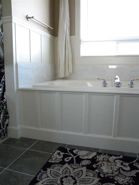 Diy bathroom bathtub surround bathrooms remodel small bathroom bathroom design bathroom renovations shower bathroom lighting gallery from bathroom shower lighting ideas , image source: We Updated Our 90's Bathtub in One Weekend With Less Than ...