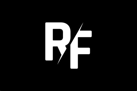 Monogram Rf Logo Design Graphic By Greenlines Studios · Creative