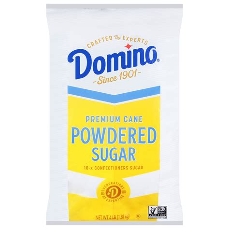 Domino Premium Cane Powdered Sugar 4 Lb