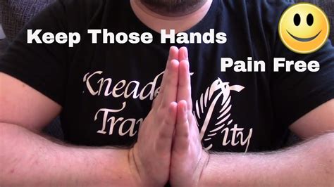 Massage Therapist Hand Care Tutorial On Self Care Youtube