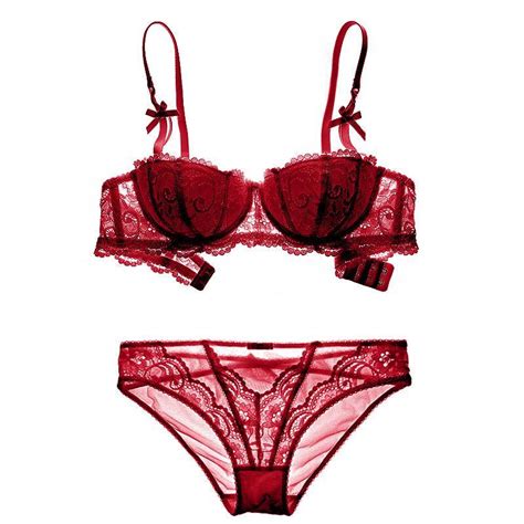 Sexy Lace Half Cup Push Up Thin Cotton Underwear Gather Women Bow 12 Cup Bra Set From