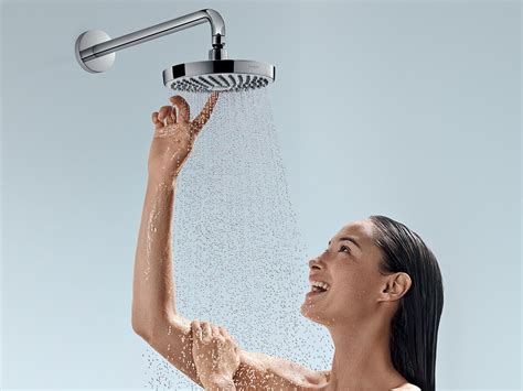 Hansgrohe Croma Select S Overhead Shower White Chrome 3 Star From Reece