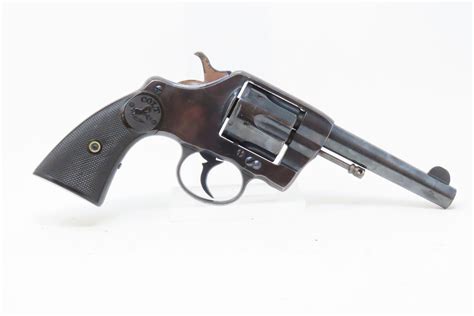 1900 Colt Model 1896 New Army And Navy 41 Caliber Double Action Revolver