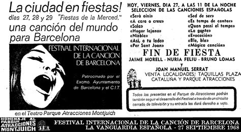 Festival Internacional De La Canción De Barcelona