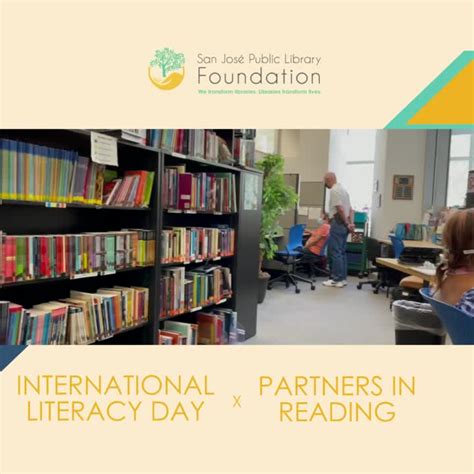 San Jose Public Library Foundation On Linkedin Partners In Reading