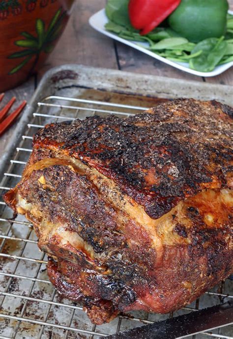Pork Shoulder Picnic Roast Recipe Crispy Skin And Slow Roasted Recipe