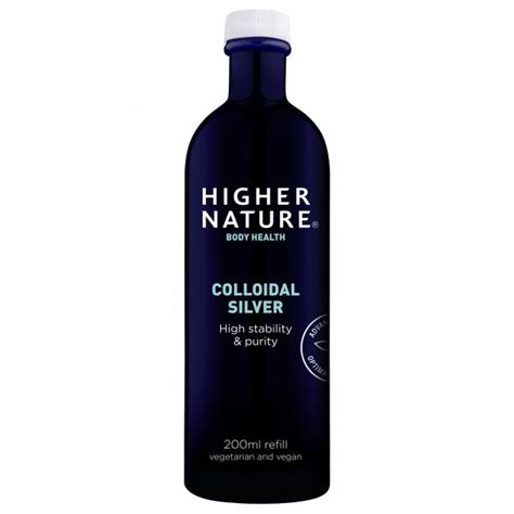 Higher Nature High Stability Colloidal Silver 200ml