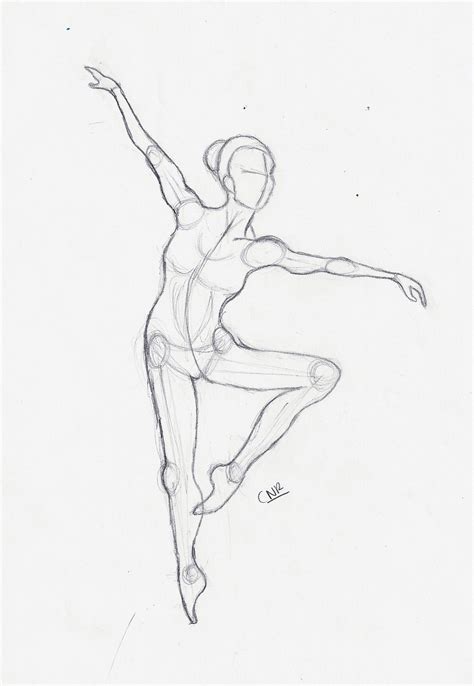 How To Draw A Ballerina Step By Step Drawing Guide By Dawn Artofit