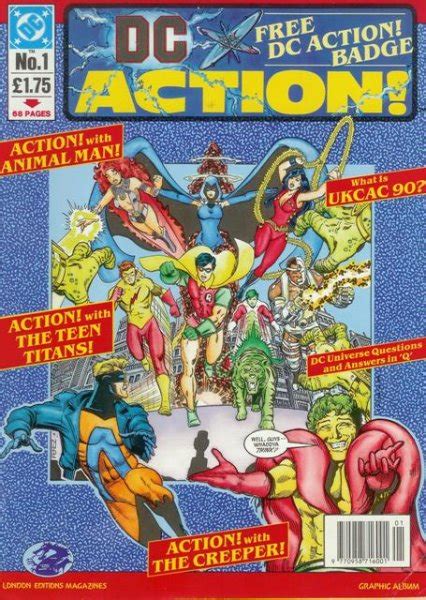 The Comic Book Price Guide For Great Britain Dc Action
