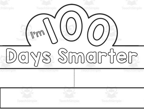 100 days smarter crown by teach simple