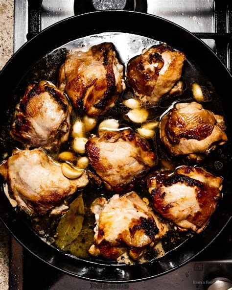 Heat the cooking oil in a pot. 7 Ingredient Chicken Adobo Recipe · i am a food blog i am ...