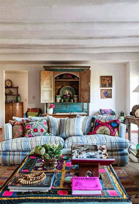 20 Awesome Bohemian Farmhouse Decorating Ideas For Your Living Room