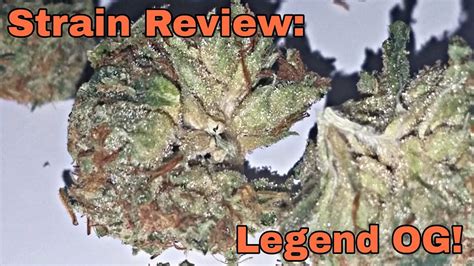 Strain Review Legend Og Youtube