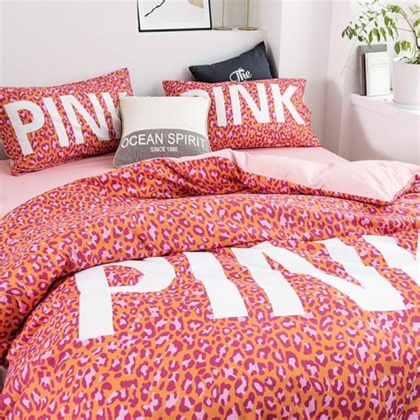 Awesome Victoria Secret Pink Bedding Comforter Set