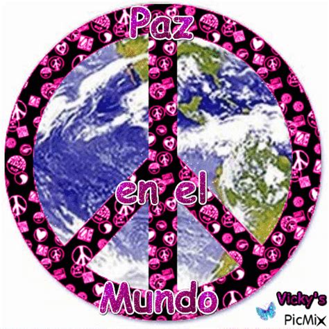 Paz En El Mundo Free Animated  Picmix