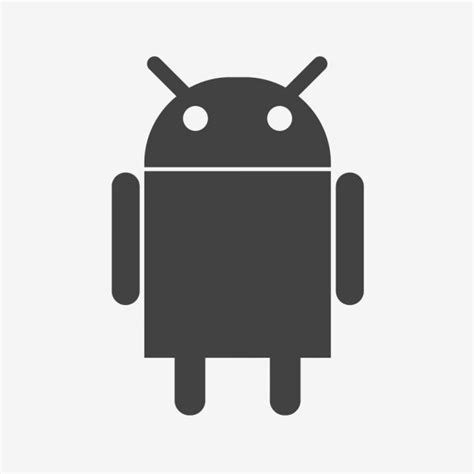 Android Logo Glyph Black Icon Android Icons Logo Icons