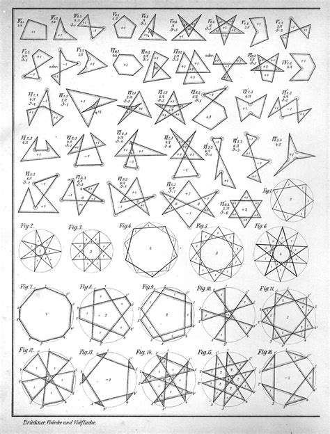 Interesting Drawings Polyhedron Geometric Art
