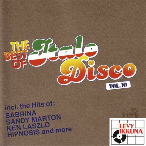 The Best Of Italo Disco Vol10 Cd Italo Disco Levyikkuna Español