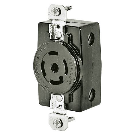 Locking Devices Locking Devices Industrial Flush Receptacle 20a 3