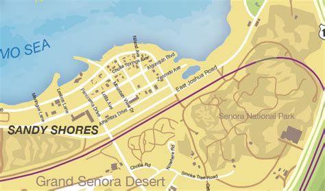 Gta 5 Doj Map Sandy Shores