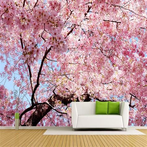 Custom Photo Wallpaper 3d Stereo Large Murals Cherry