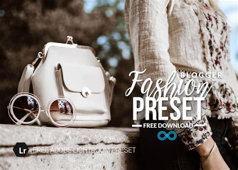 The blogger set of free lightroom presets comes with 30 different styles to help you create attractive. Free Fashion Blogger Lightroom Preset to Download by Photonify