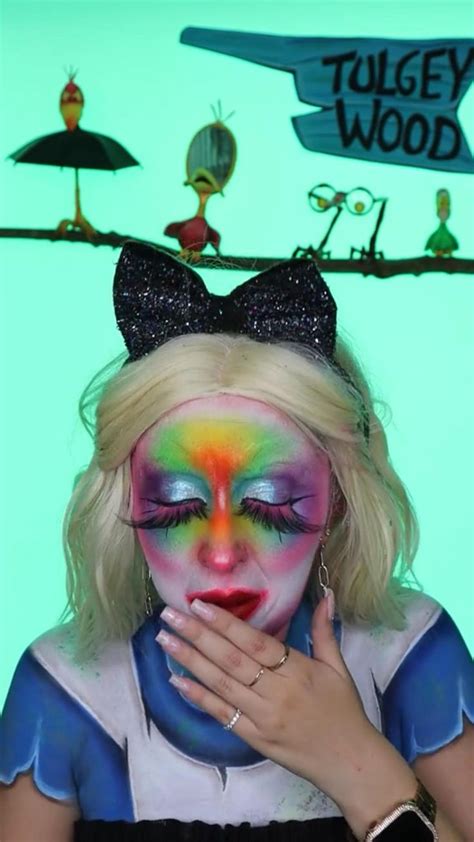 Alice In Wonderland Makeup Series 🐇 Creative Makeup Disney Makeup