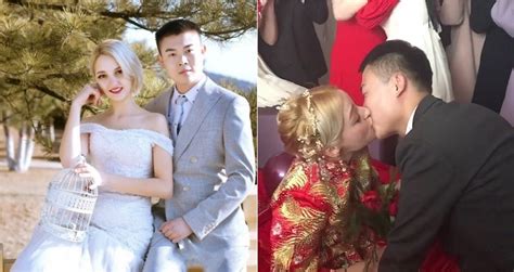 Netizens Surprised That Ukrainian Woman Married Chinese Man For Free