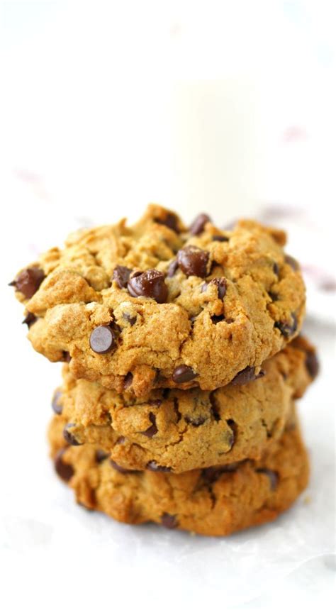 thick and chewy eggless chocolate chip cookies recipe vegan cookies chewy chocolate chip