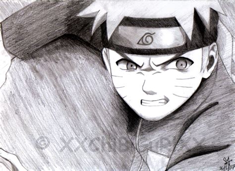 Uzumaki Naruto Sketch By Xxchibigurlxx On Deviantart