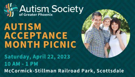 Autism Acceptance Month Picnic Autism Society Of Greater Phoenix