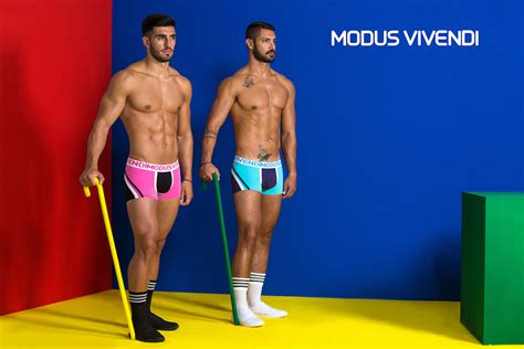 Contrast Line And New Campaign By Modus Vivendi Men And Underwear