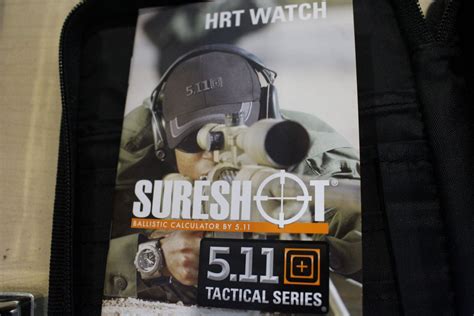 sureshot 5 11 tactical series hrt watch