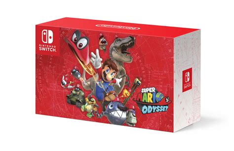 Anuncian Bundle De Nintendo Switch Con Super Mario Odyssey Levelup