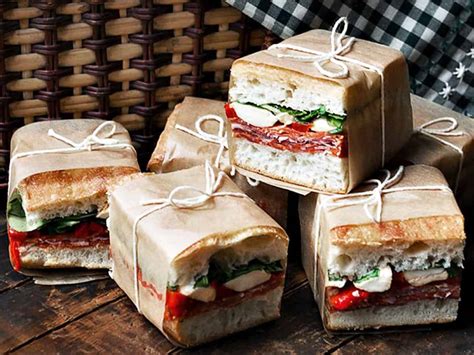 pressed italian picnic sandwiches seasons and suppers