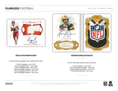 Plus, free shipping on orders over $199! 2018 Panini Flawless NFL Football Cards - Go GTS