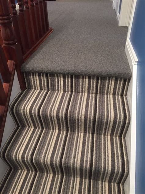 Stripeplain Mix Carpet Design