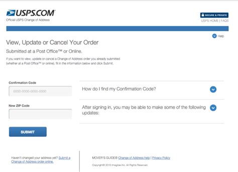 How To Update A Usps Change Of Address Order
